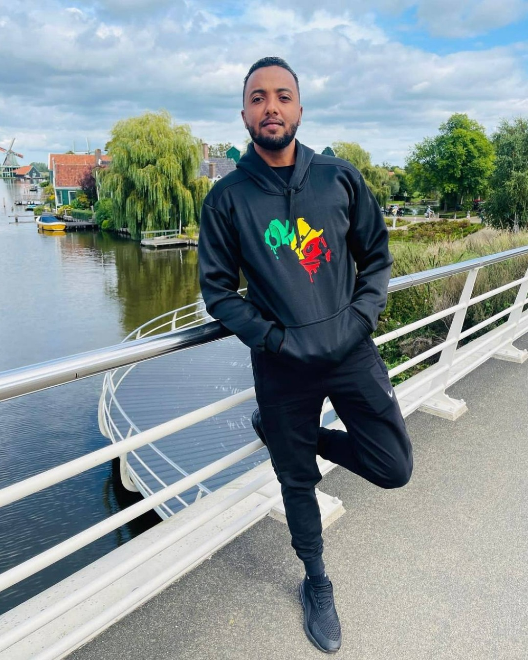 ONE LOVE AFRICA hoodies- Polyester & cotton - Image 2